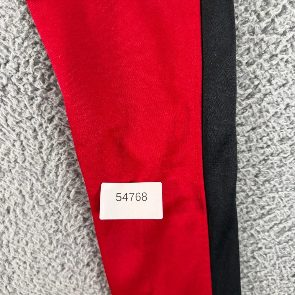 Mnml Pant Mens S Red Cotton Track Tapered Running Activewear Performance Workout